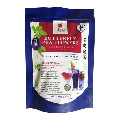 Whole Butterfly Pea Flowers 57g