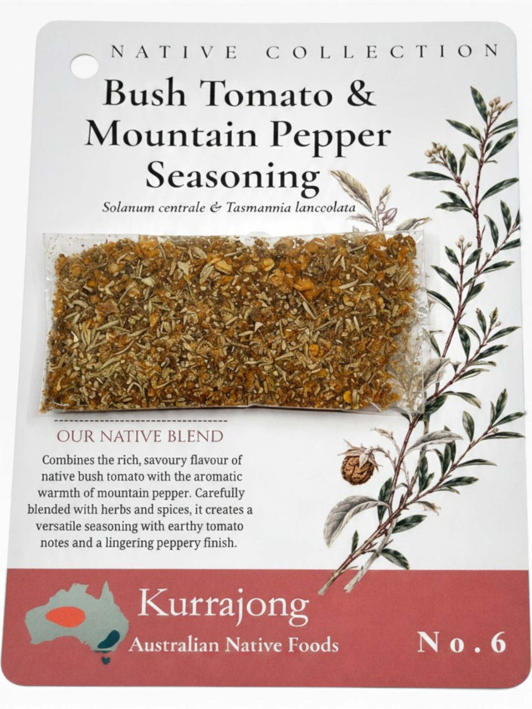 Rare Native Spice Recipe Card Trio