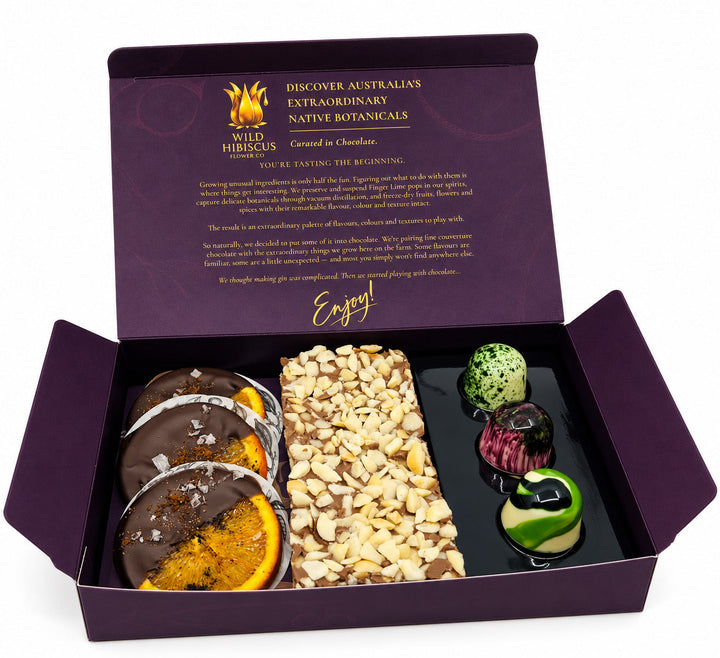 Chocolates! Mixed box of our newest botanical creations...