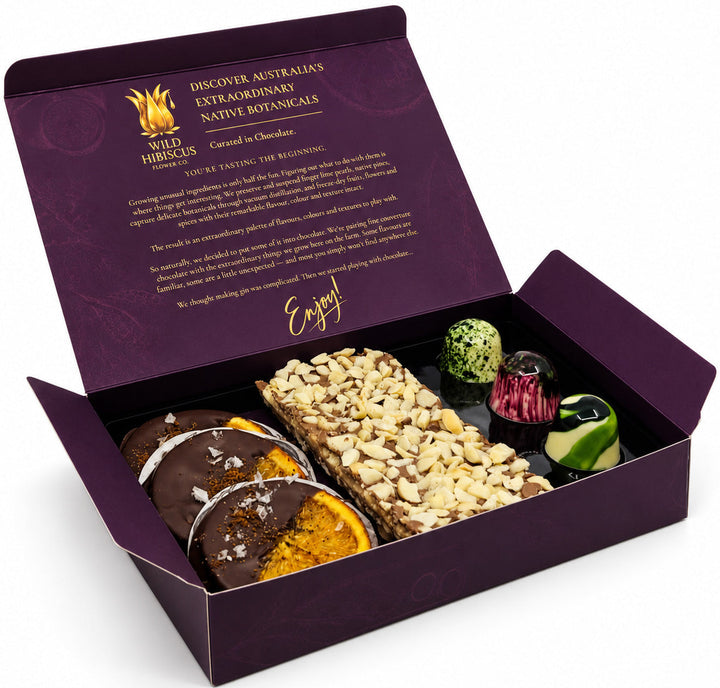 Chocolates! Mixed box of our newest botanical creations...