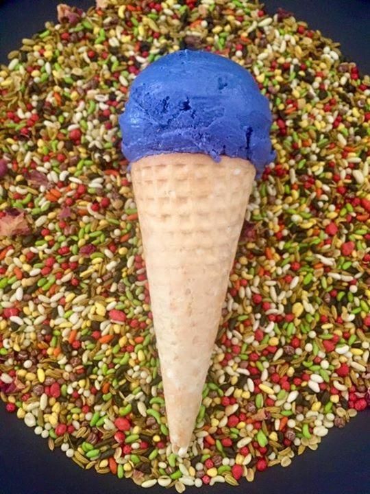 Blue Matcha Tea Powder