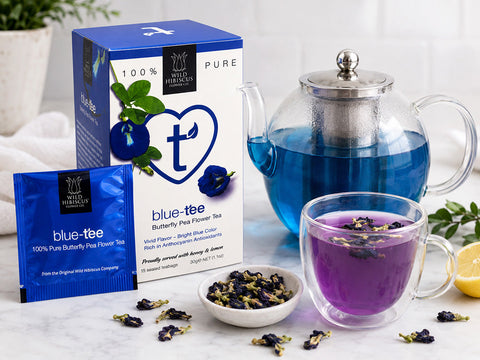 Heart-Tee Blue Tea