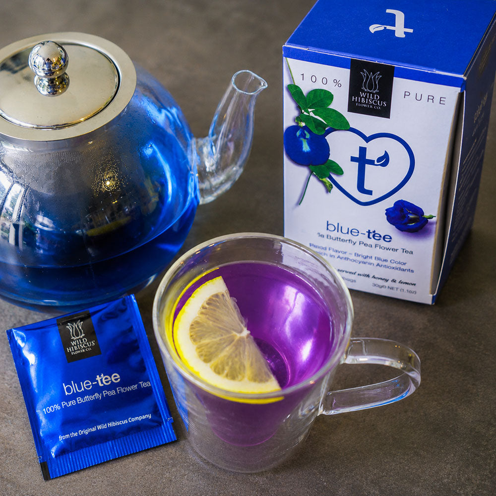 Heart-Tee Blue Tea