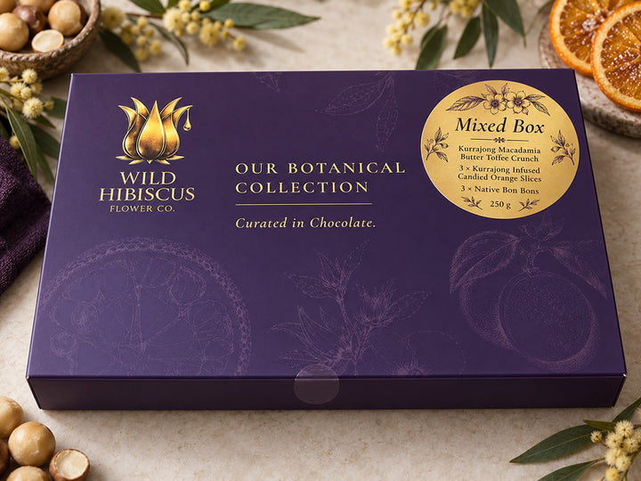 Chocolates! Mixed box of our newest botanical creations...