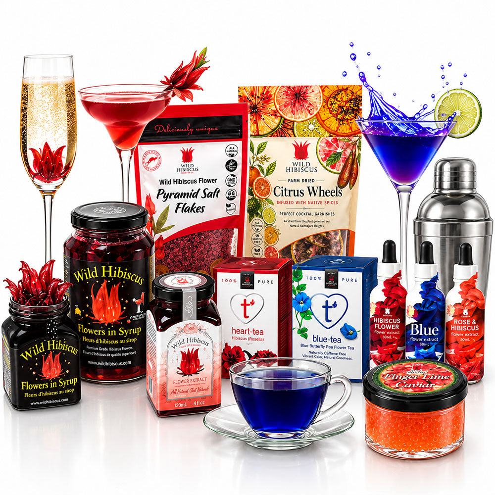 Wild Hibiscus Flowers & Cocktails