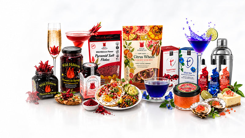 Wild Hibiscus Flowers & Cocktails