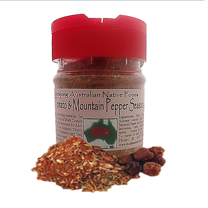 Bush Tomato Mountain Pepper Seasoning Pet Jar 165g 