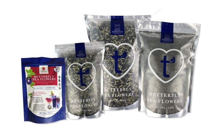 Butterfly Pea Flowers Dried (Bulk)