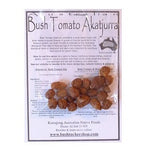 Bush Tomato Whole Recipe Card & Sachet Approx 3g 