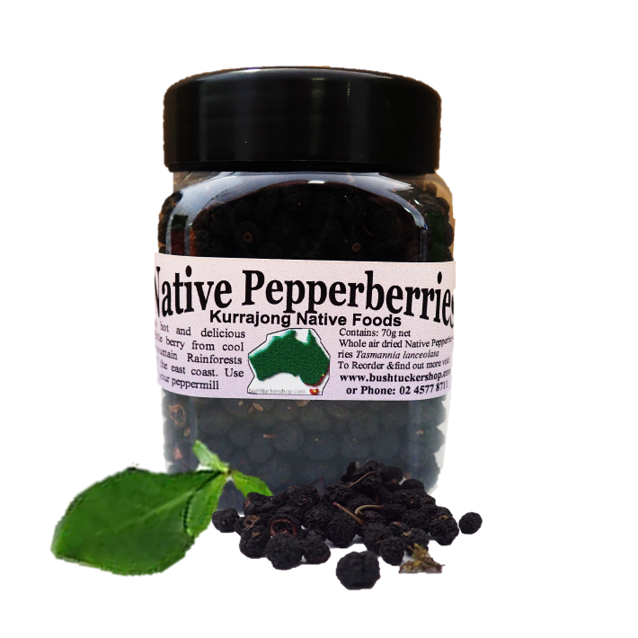Pepperberries Whole Pet Jar 70g 