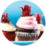 Wild Hibiscus Frosting Cupcakes